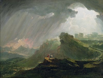 Joshua Commanding the Sun to Stand Still Upon Gibeon, c.1840 by John Martin